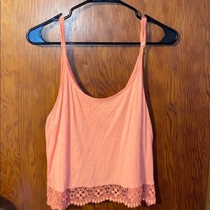 Cropped Lace Tank